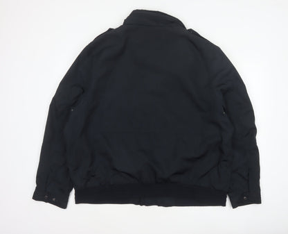 RJR.John Rocha Men’s Black 2XL Military Padded Zip Jacket