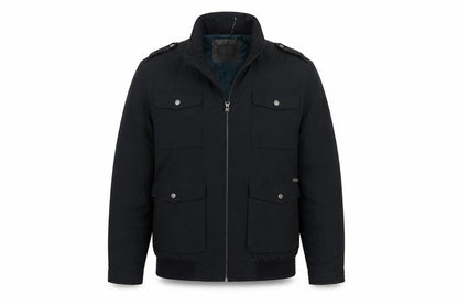 RJR.John Rocha Men’s Black 2XL Military Padded Zip Jacket