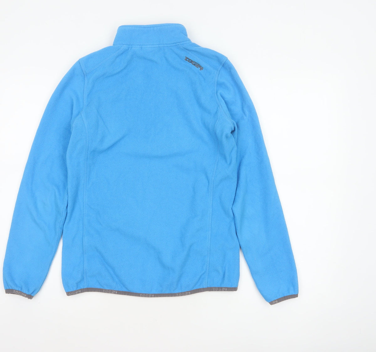 TOG24 Women’s Blue UK 8 1/4 Zip Fleece Pullover Sweatshirt
