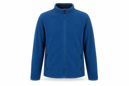 Quechua Boys Blue 10-11 Years Basic Fleece Jacket Full Zip