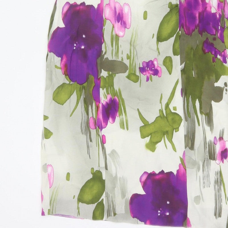 Alex & Co. Women’s Multicoloured Floral Sheath Dress UK 10 Sleeveless