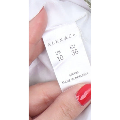 Alex & Co. Women’s Multicoloured Floral Sheath Dress UK 10 Sleeveless
