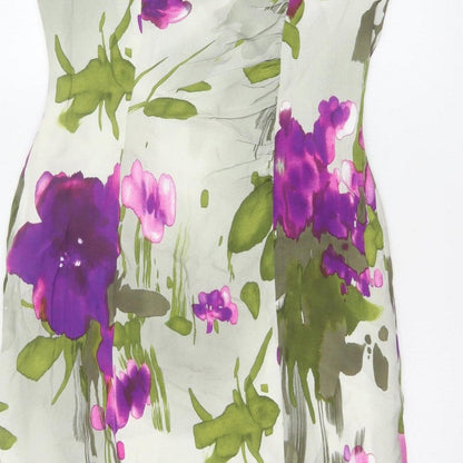 Alex & Co. Women’s Multicoloured Floral Sheath Dress UK 10 Sleeveless