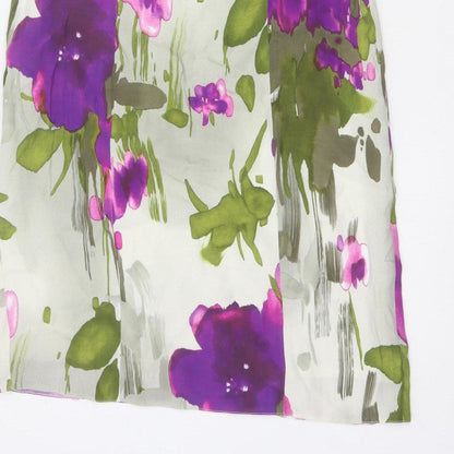 Alex & Co. Women’s Multicoloured Floral Sheath Dress UK 10 Sleeveless
