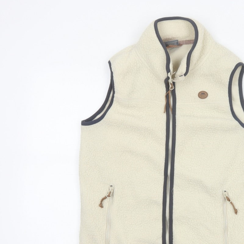 Trespass Women’s Ivory XS Fleece Bodywarmer Zip Outdoor Waistcoat