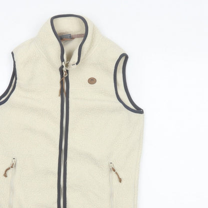 Trespass Women’s Ivory XS Fleece Bodywarmer Zip Outdoor Waistcoat