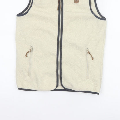 Trespass Women’s Ivory XS Fleece Bodywarmer Zip Outdoor Waistcoat