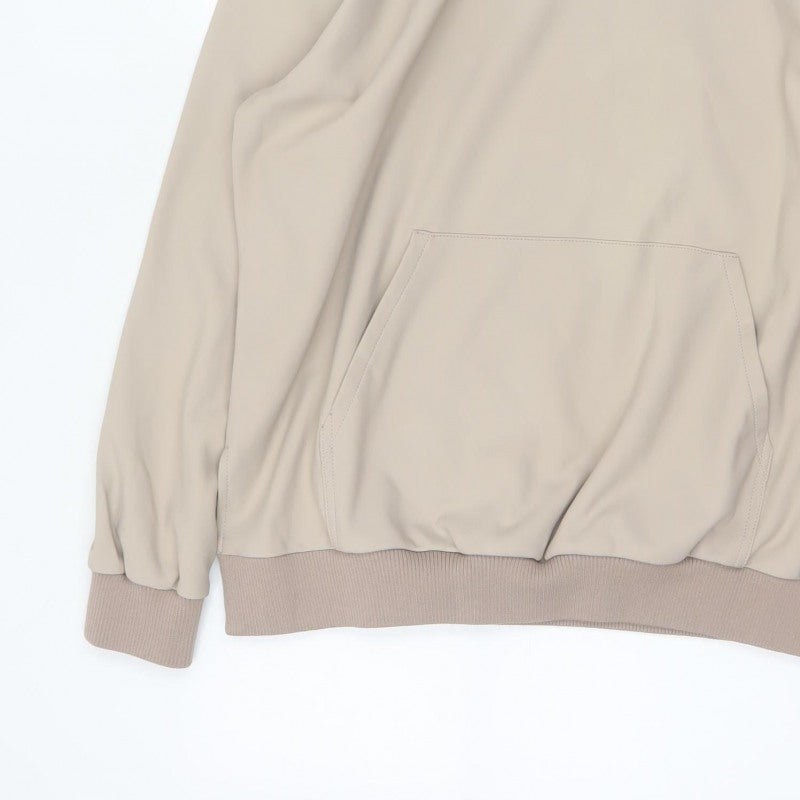 Zara Men Beige M dnwr. Logo Pullover Hooded Sweatshirt