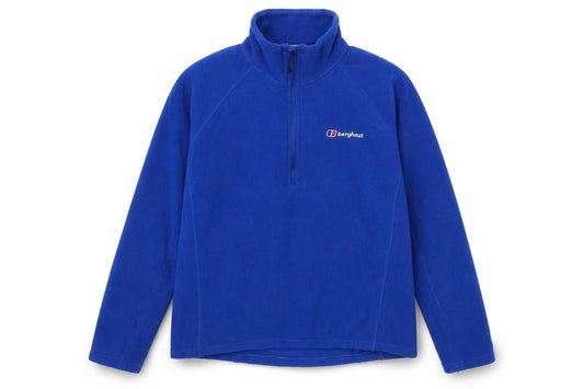 Berghaus Women’s Blue L 1/4 Zip Fleece Sweatshirt High Neck