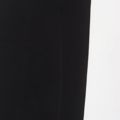 Club L London Women Black UK 12 Bodycon Long Strappy Evening Maxi Dress