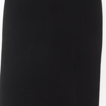 Club L London Women Black UK 12 Bodycon Long Strappy Evening Maxi Dress