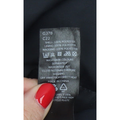 By Very Women’s Black Size 16 Long Hooded Parka Coat
