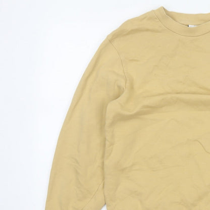 & Other Stories Women Beige UK 8 Pullover Sweatshirt Balloon Sleeve