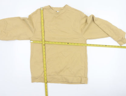 & Other Stories Women Beige UK 8 Pullover Sweatshirt Balloon Sleeve