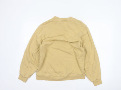 & Other Stories Women Beige UK 8 Pullover Sweatshirt Balloon Sleeve