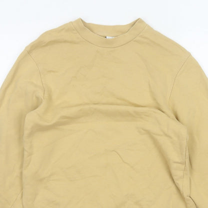 & Other Stories Women Beige UK 8 Pullover Sweatshirt Balloon Sleeve