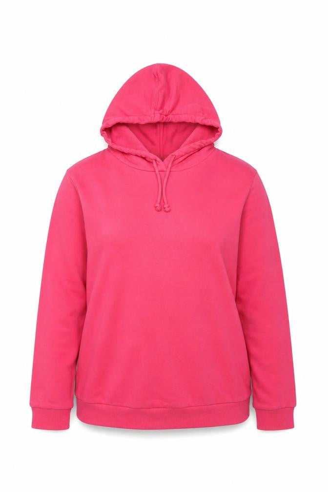 Marks and Spencer Women’s Pink Size 14 Hooded Drawstring Sweatshirt Jacket