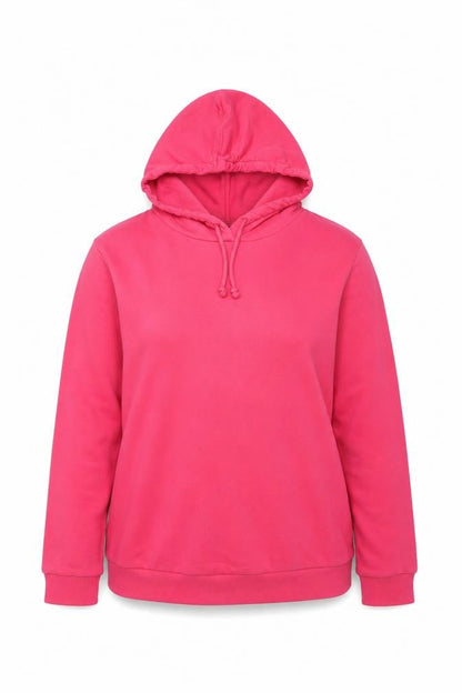 Marks and Spencer Women’s Pink Size 14 Hooded Drawstring Sweatshirt Jacket