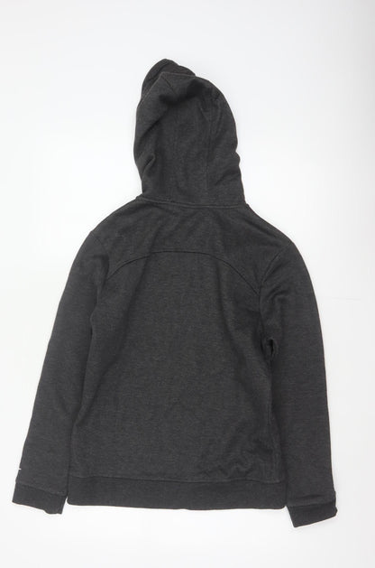 LA Gear Women’s Black UK 12 Full Zip Hooded Fleece Hoodie