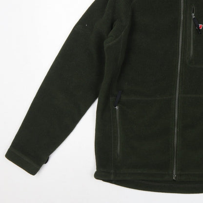 Berghaus Men’s Green M Fleece Full Zip Hiking Jacket Pockets