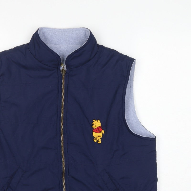 Additional view of Disney Store Teens Blue M Winnie the Pooh Fleece-Lined Bodywarmer