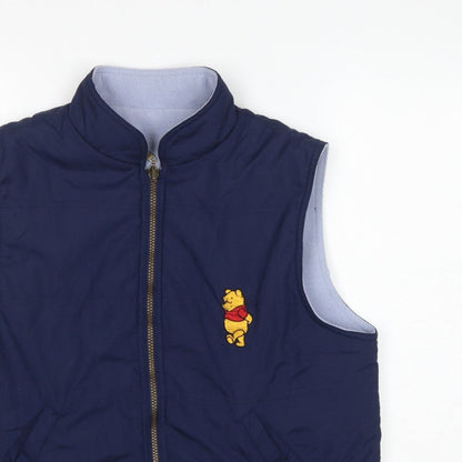 Additional view of Disney Store Teens Blue M Winnie the Pooh Fleece-Lined Bodywarmer