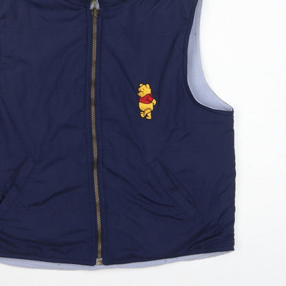 Additional view of Disney Store Teens Blue M Winnie the Pooh Fleece-Lined Bodywarmer