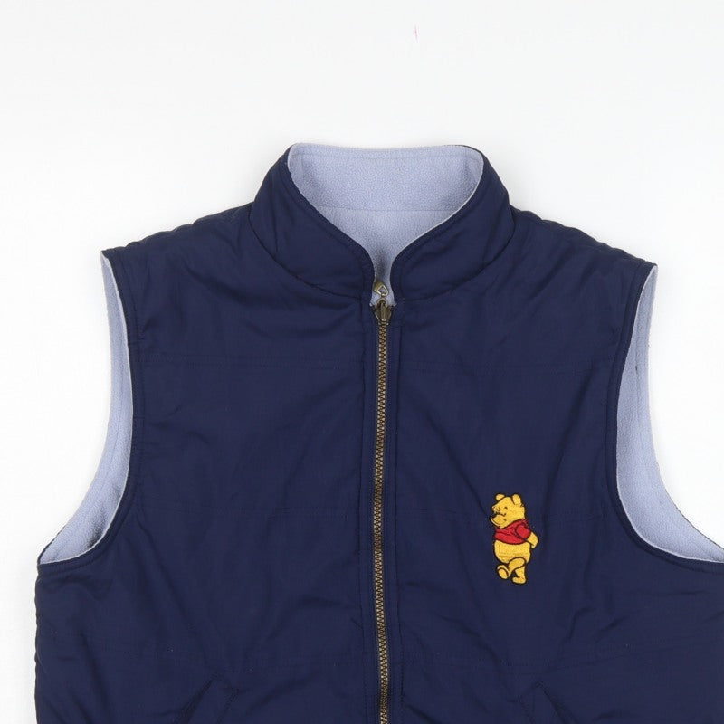 Additional view of Disney Store Teens Blue M Winnie the Pooh Fleece-Lined Bodywarmer