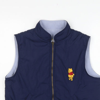 Additional view of Disney Store Teens Blue M Winnie the Pooh Fleece-Lined Bodywarmer