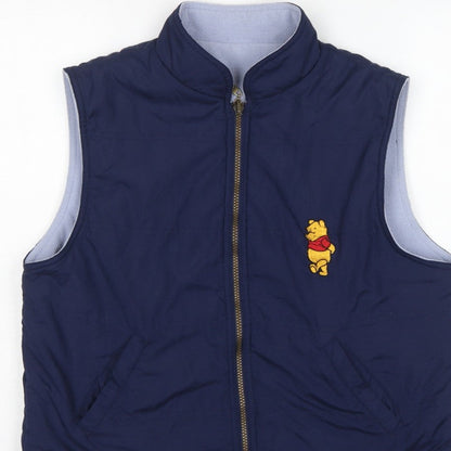Additional view of Disney Store Teens Blue M Winnie the Pooh Fleece-Lined Bodywarmer