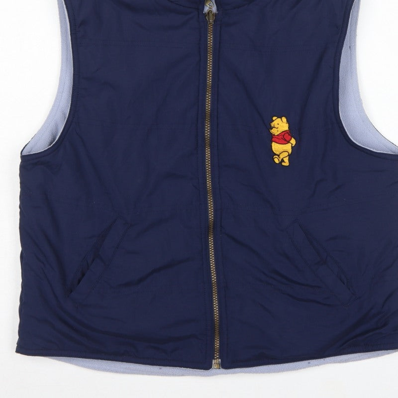 Additional view of Disney Store Teens Blue M Winnie the Pooh Fleece-Lined Bodywarmer