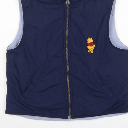 Additional view of Disney Store Teens Blue M Winnie the Pooh Fleece-Lined Bodywarmer
