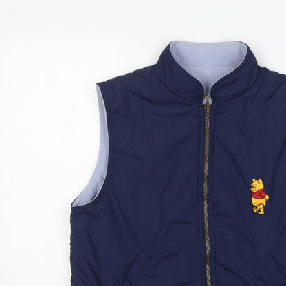 Additional view of Disney Store Teens Blue M Winnie the Pooh Fleece-Lined Bodywarmer