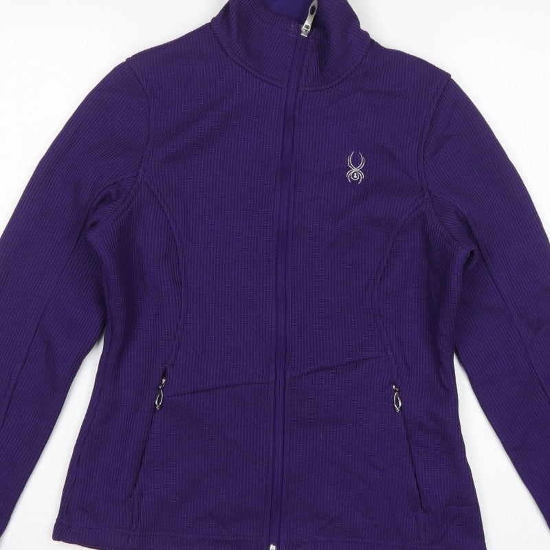 Spyder Women’s Purple M Core Sweater Full Zip Ski Jacket