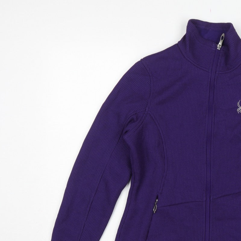Spyder Women’s Purple M Core Sweater Full Zip Ski Jacket