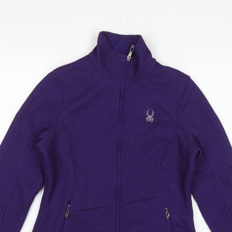 Spyder Women’s Purple M Core Sweater Full Zip Ski Jacket