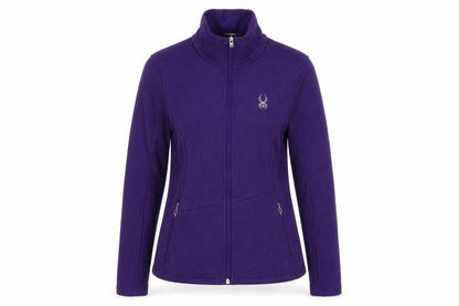 Spyder Women’s Purple M Core Sweater Full Zip Ski Jacket