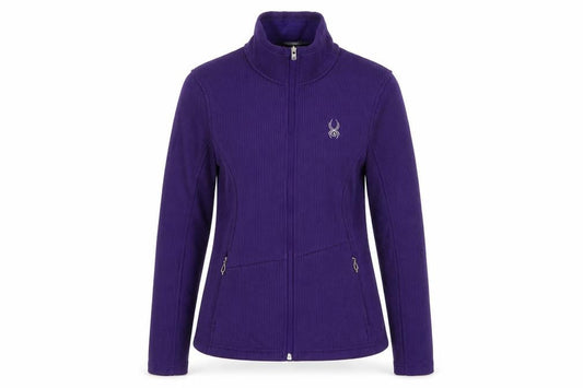 Spyder Women’s Purple M Core Sweater Full Zip Ski Jacket