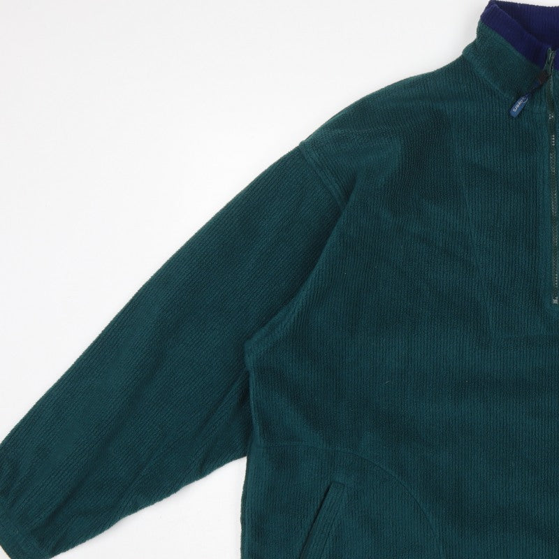Tom Sayers Men's Green XL 1/2 Zip Fleece Pullover Sweatshirt