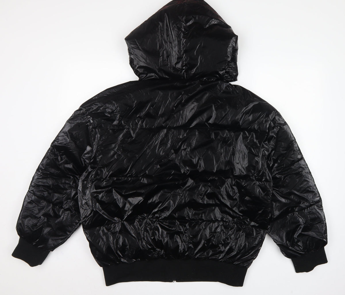 My Twin Twinset Women Black XL Hooded Quilted Puffer Jacket