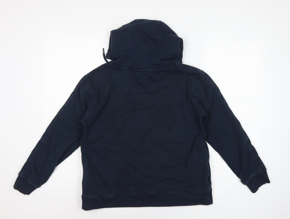 Joules Women’s Blue UK 8 Katie Pullover Cotton Hoodie