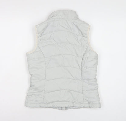 Trespass Women White S Quilted Puffer Bodywarmer Waistcoat