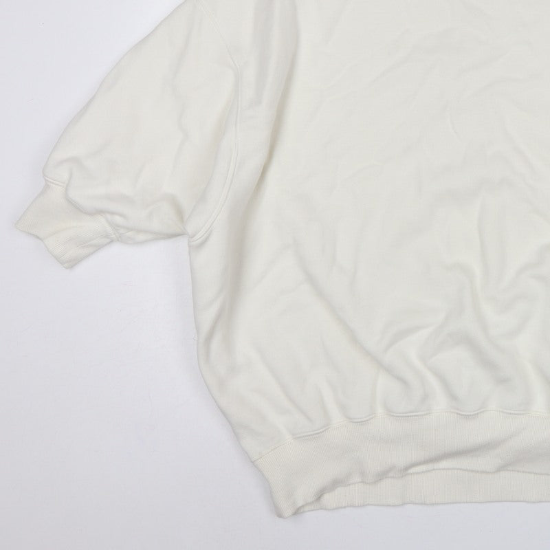 Nike Women’s Ivory XL Oversized High Neck Logo Pullover Sweatshirt
