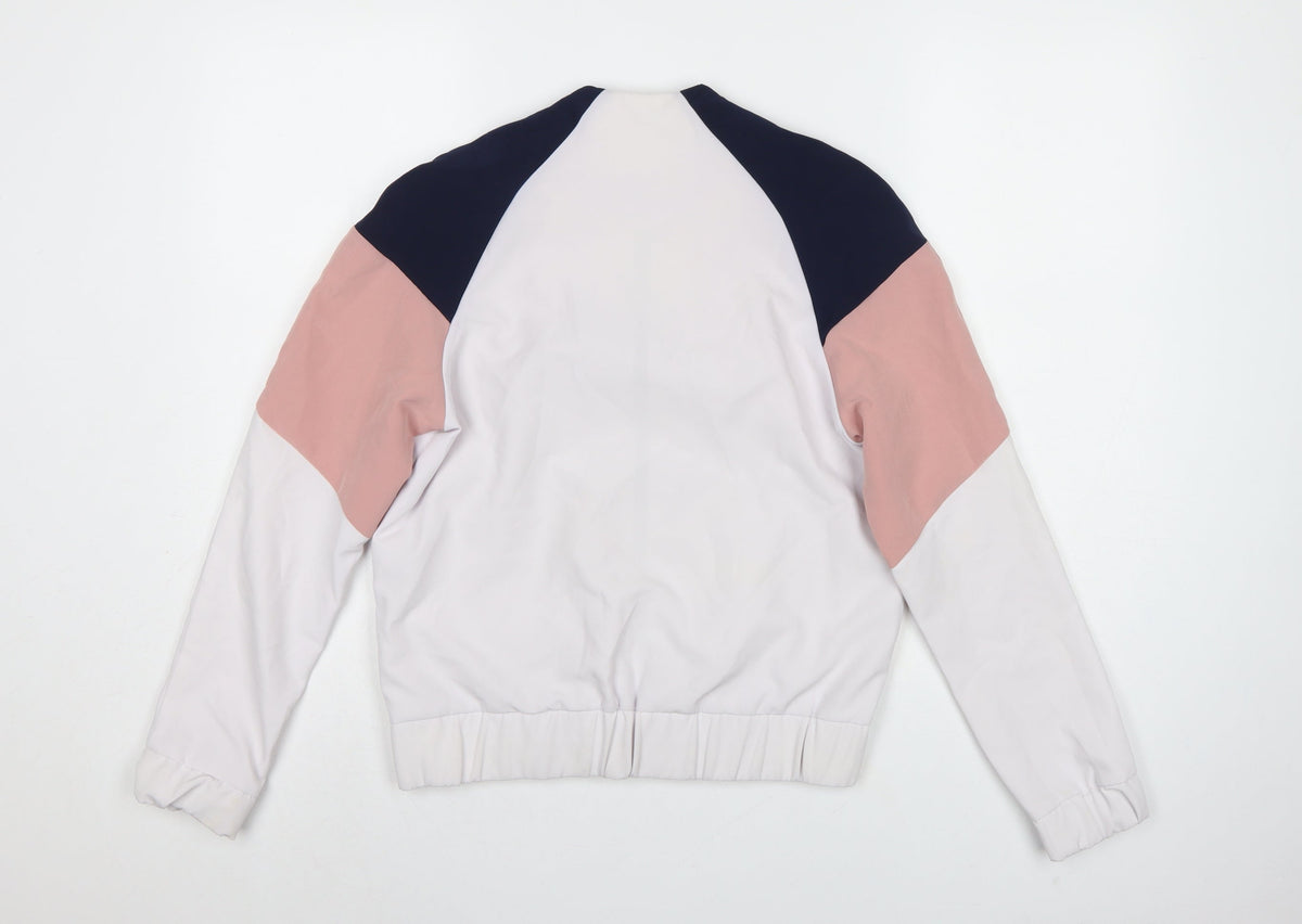 Stradivarius Women's Multicoloured UK 8 Bomber Jacket Full Zip