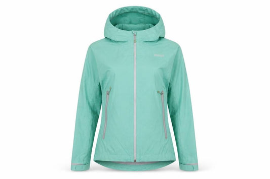 Sherpa Women’s Green XS Hooded Rain Jacket Lightweight Outdoor Shell