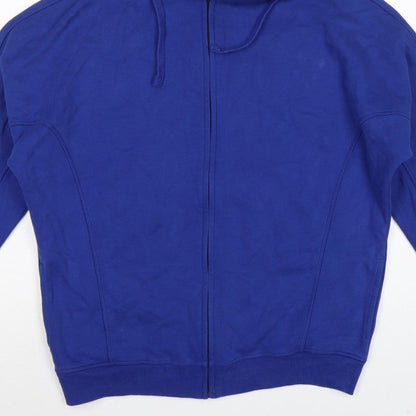 Next Women’s Blue UK 12 M Full Zip Hooded Sweatshirt