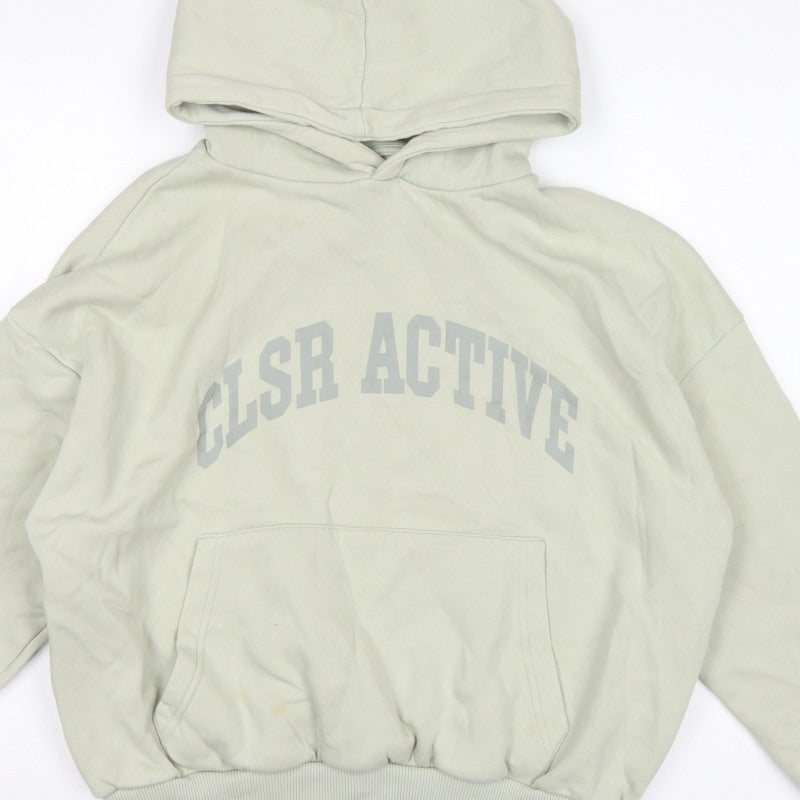 Closure LDN Women’s Beige UK 8 Pullover Hoodie Graphic Print