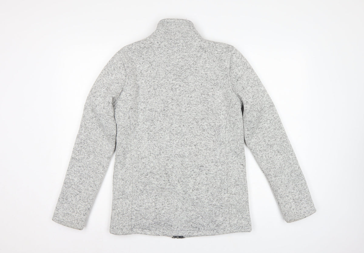 Peter Storm Women’s Grey Size 12 Fleece Lined Full Zip Jacket