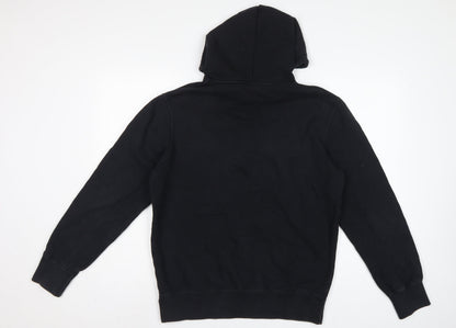 Champion Men’s Black Large Pullover Hoodie Embroidered Logo