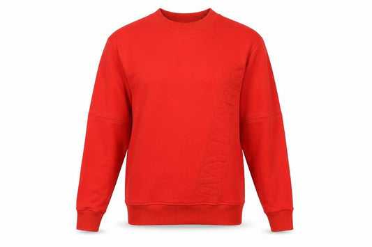 IVY PARK Women’s Red M Logo Crew Neck Long Sleeve Sweatshirt